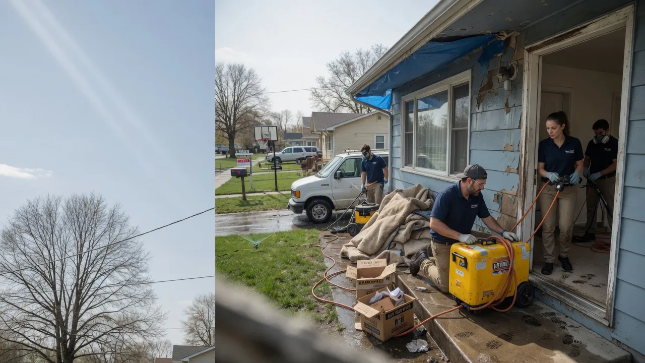Basement Flood Cleanup in Scott, LA near me